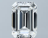 Lab-Grown 5.01 Carat Emerald Cut Diamond color E Clarity VS2 With GIA Certificate, precious stones, engagement diamonds