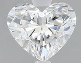 Lab-Grown 1.56 Carat Heart Shape Diamond color D Clarity VVS1, precious stones, engagement diamonds