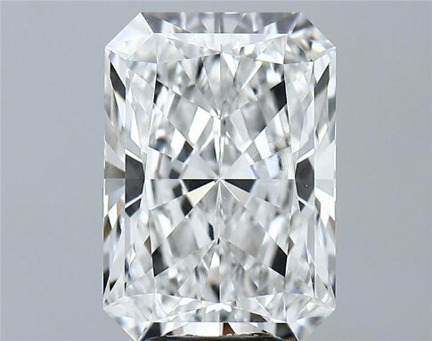 Lab-Grown 4.99 Carat Radiant Cut Diamond color E Clarity VVS2 With GIA Certificate, precious stones, engagement diamonds