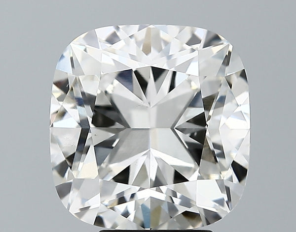 Lab-Grown 4.96 Carat Cushion Modified Brilliant Cut Diamond color I Clarity VS2 With GIA Certificate, precious stones, engagement diamonds