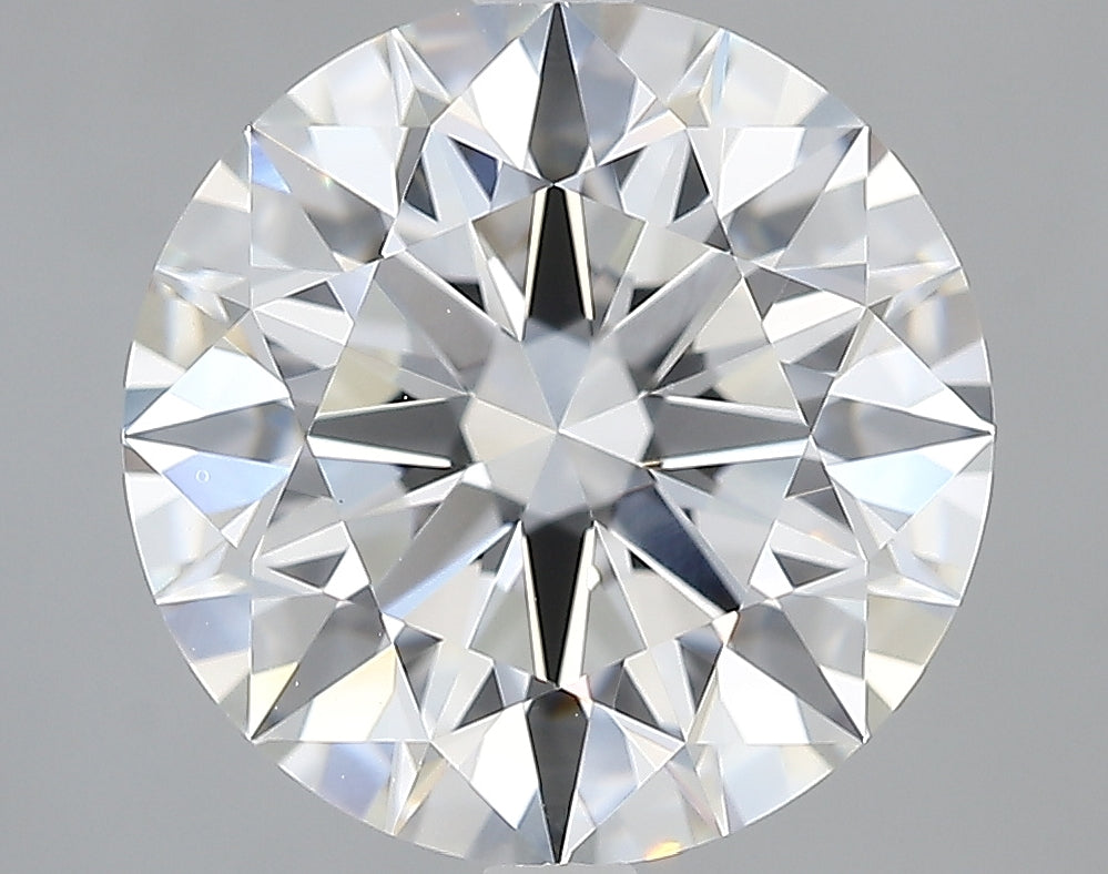 Lab-Grown 3.80 Carat Round Brilliant Diamond color E Clarity VVS2, precious stones, engagement diamonds