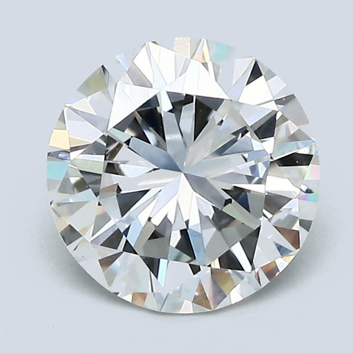 2.01 Carat Round Brilliant Natural Mined Diamond H Color VS1 Clarity With GIA Certificate, natural diamonds, precious stones, engagement diamonds