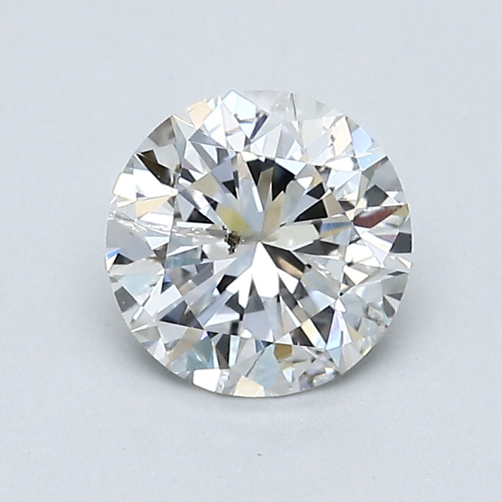 Loose 1.04 Ct Round Brilliant Diamond G-I2 with GIA Certificate, natural diamonds, precious stones, engagement diamonds