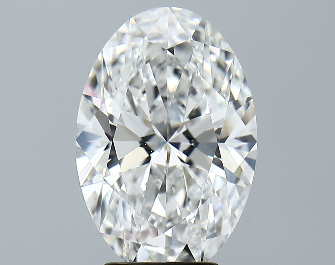 Lab-Grown 4.08 Carat Oval Shape Diamond color E Clarity VVS2, precious stones, engagement diamonds