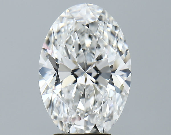 Lab-Grown 4.08 Carat Oval Shape Diamond color E Clarity VVS2, precious stones, engagement diamonds