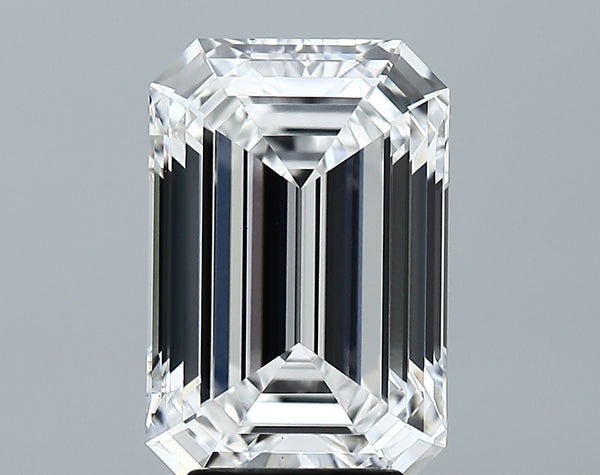 Lab-Grown 4.39 Carat Emerald Cut Diamond color E Clarity VS2 With GIA Certificate, precious stones, engagement diamonds