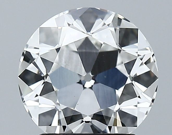 Lab-Grown 2.17 Carat Old European Cut Diamond color G Clarity VS1 With GIA Certificate, precious stones, engagement diamonds