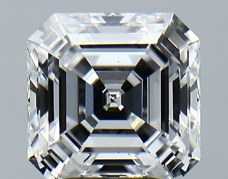 Lab-Grown 3.45 Carat Asscher Cut Diamond color E Clarity VS1, precious stones, engagement diamonds