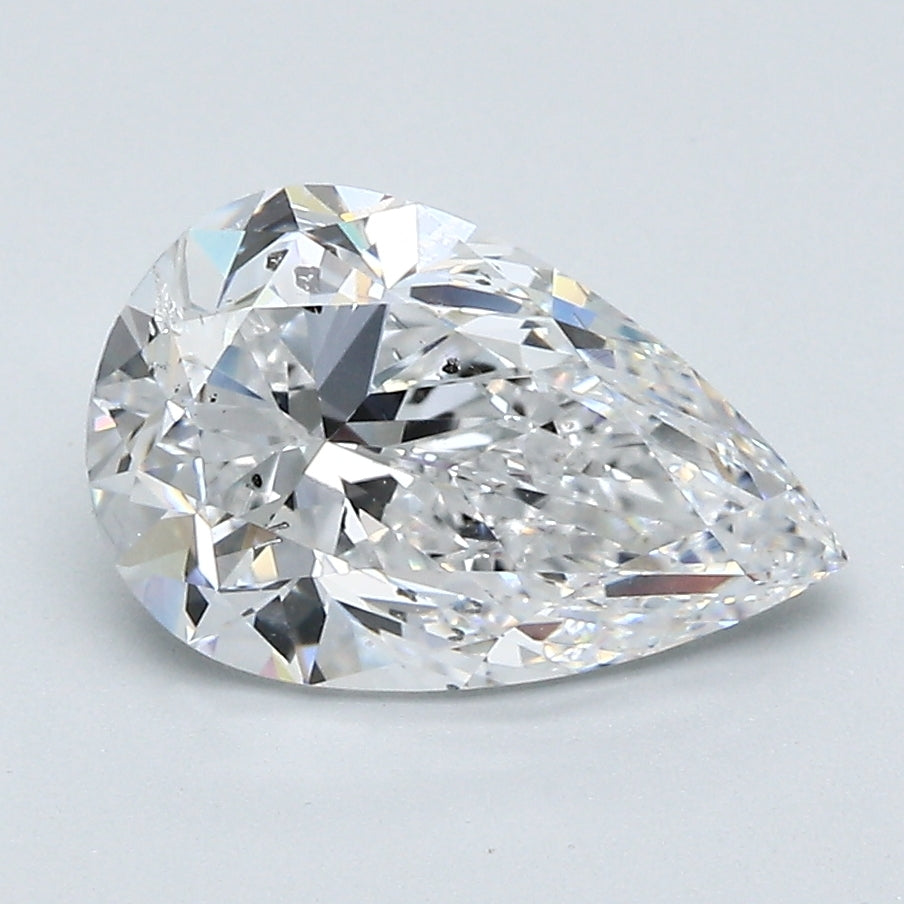 2.51 Carat Pear Shape Natural Mined Diamond D Color SI2 Clarity With GIA Certificate, natural diamonds, precious stones, engagement diamonds