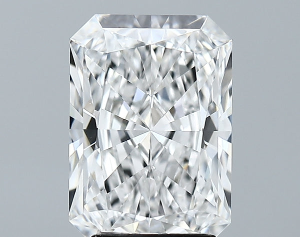 Lab-Grown 3.17 Carat Radiant Cut Diamond color E Clarity VVS1 With GIA Certificate, precious stones, engagement diamonds