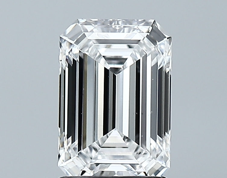 Lab-Grown 1.51 Carat Emerald Cut Diamond color D Clarity VS1 With GIA Certificate, precious stones, engagement diamonds