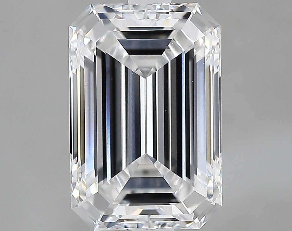 Lab-Grown 2.69 Carat Emerald Cut Diamond color E Clarity VVS2, precious stones, engagement diamonds
