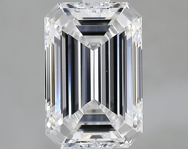 Lab-Grown 2.69 Carat Emerald Cut Diamond color E Clarity VVS2, precious stones, engagement diamonds