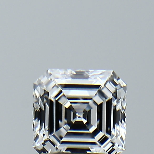 Lab-Grown 1.08 Carat Asscher Cut Diamond color D Clarity VVS2, precious stones, engagement diamonds