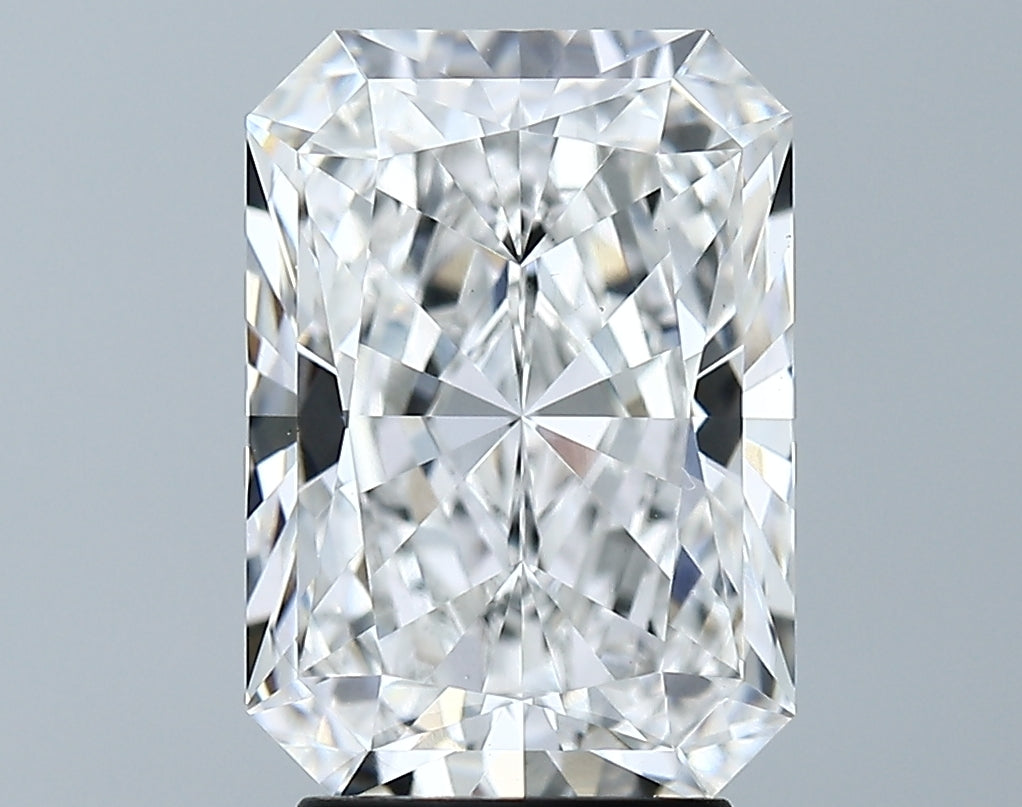 Lab-Grown 3.43 Carat Radiant Cut Diamond color F Clarity VS1 With GIA Certificate, precious stones, engagement diamonds