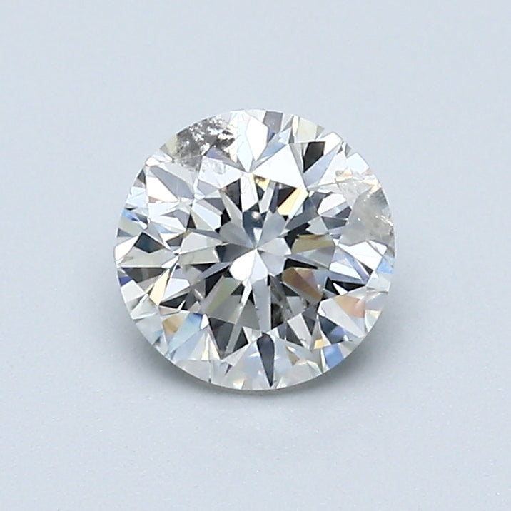 0.87 Carat Round Brilliant Natural Mined Diamond H Color I2 Clarity With GIA Certificate, natural diamonds, precious stones, engagement diamonds