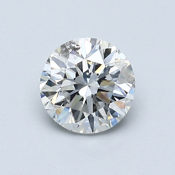 0.87 Carat Round Brilliant Natural Mined Diamond H Color I2 Clarity With GIA Certificate, natural diamonds, precious stones, engagement diamonds