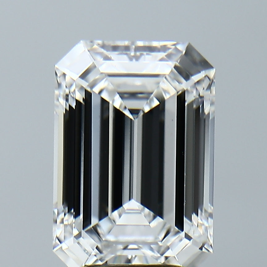 Lab-Grown 4.02 Carat Emerald Cut Diamond color E Clarity VS1, precious stones, engagement diamonds