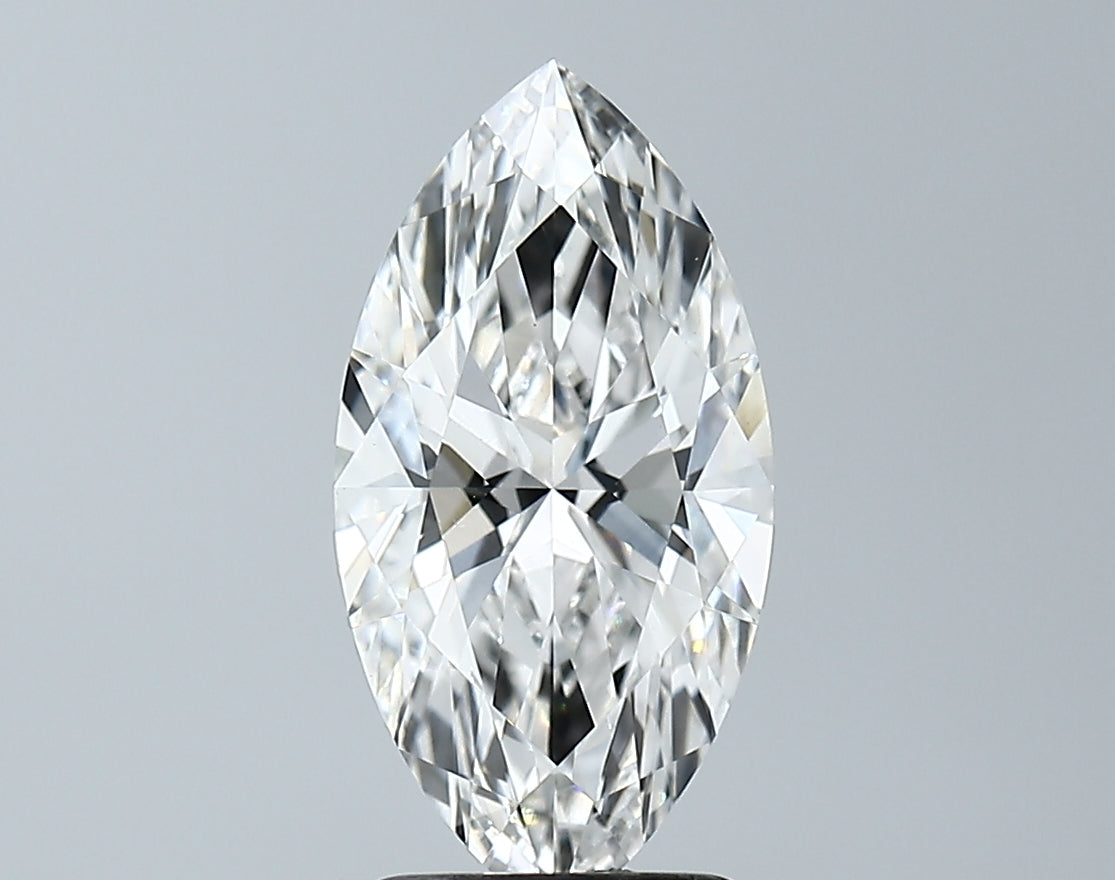 Lab-Grown 2.00 Carat Marquis Shape Diamond color E Clarity VVS2, precious stones, engagement diamonds