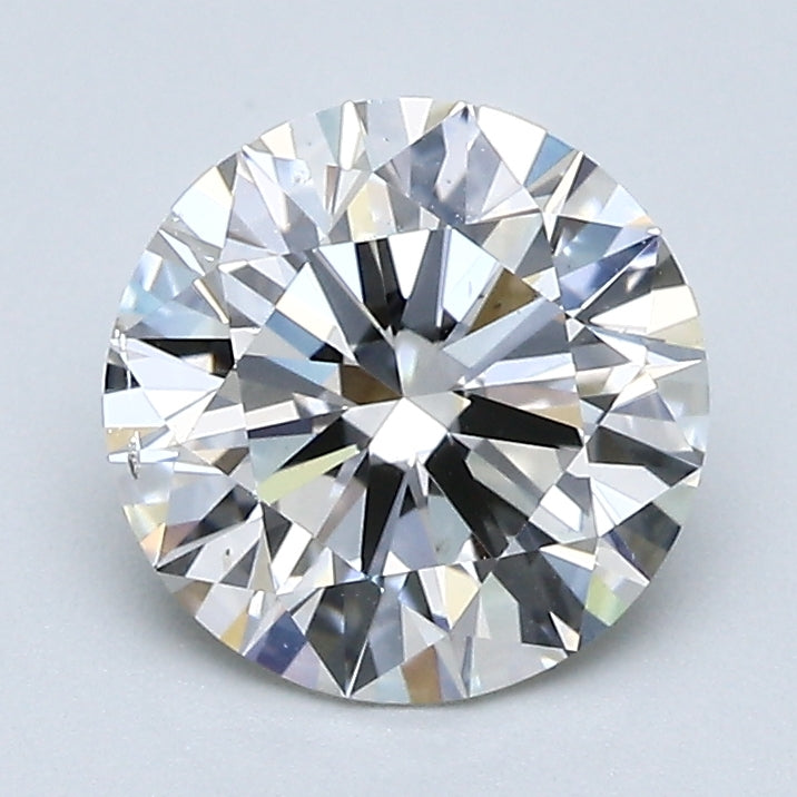 1.89 Carat Round Brilliant Diamond color J Clarity SI2, natural diamonds, precious stones, engagement diamonds