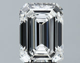 Lab-Grown 3.42 Carat Emerald Cut Diamond color E Clarity VS2 With GIA Certificate, precious stones, engagement diamonds