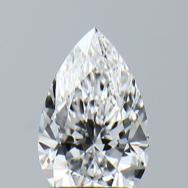 Lab-Grown 1.10 Carat Pear Shape Diamond color D Clarity VVS1, precious stones, engagement diamonds