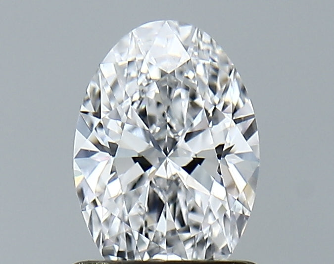 Lab-Grown 1.00 Carat Oval Shape Diamond color D Clarity VVS1, precious stones, engagement diamonds