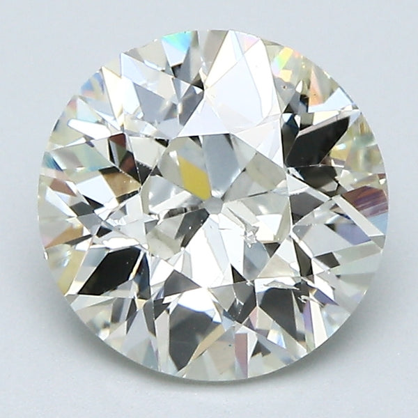 2.02 Carat Old European Cut Vintage Natural Mined Diamond K Color SI2 Clarity With GIA Certificate, natural diamonds, precious stones, engagement diamonds