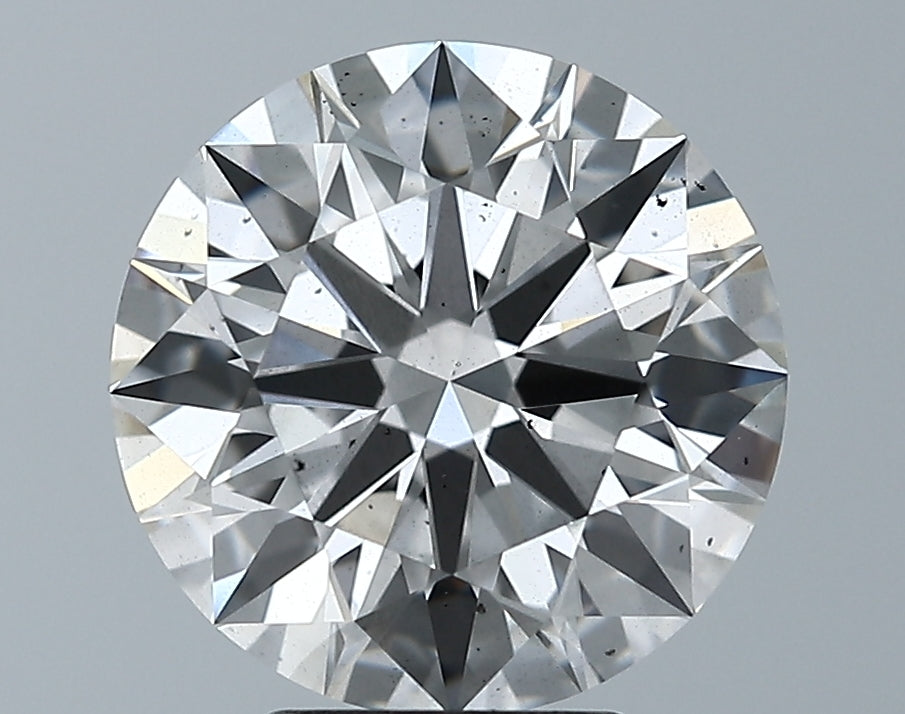 Lab-Grown 4.03 Carat Round Brilliant Diamond color E Clarity SI1 With GIA Certificate, precious stones, engagement diamonds