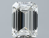 Lab-Grown 2.62 Carat Emerald Cut Diamond color G Clarity VVS2, precious stones, engagement diamonds