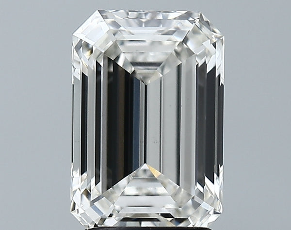 Lab-Grown 2.62 Carat Emerald Cut Diamond color G Clarity VVS2, precious stones, engagement diamonds