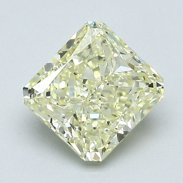 1.26 Carat Radiant Cut Natural Mined Diamond Fancy Light  Yellow Color VS2 Clarity With GIA Certificate, natural diamonds, precious stones, engagement diamonds