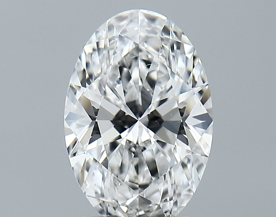Lab-Grown 2.52 Carat Oval Shape Diamond color E Clarity VS1 With GIA Certificate, precious stones, engagement diamonds