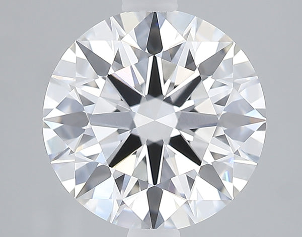 Lab-Grown 3.03 Carat Round Brilliant Diamond color E Clarity VVS2, precious stones, engagement diamonds