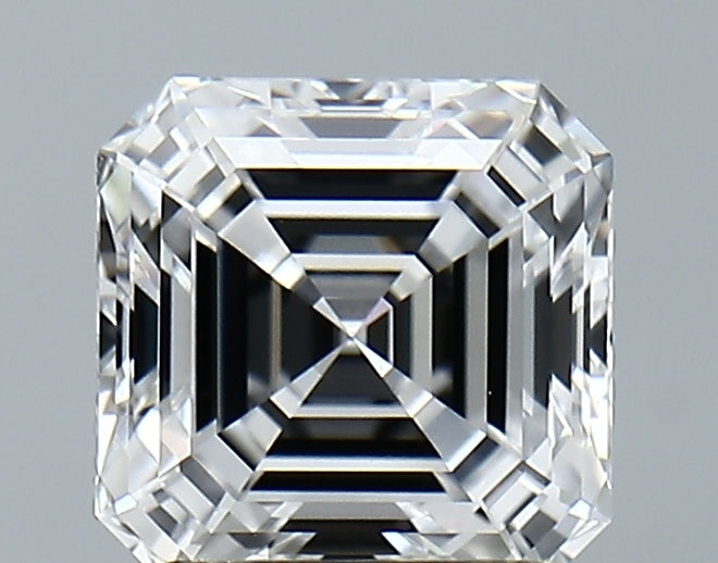 Lab-Grown 2.04 Carat Asscher Cut Diamond color D Clarity VS1 With GIA Certificate, precious stones, engagement diamonds