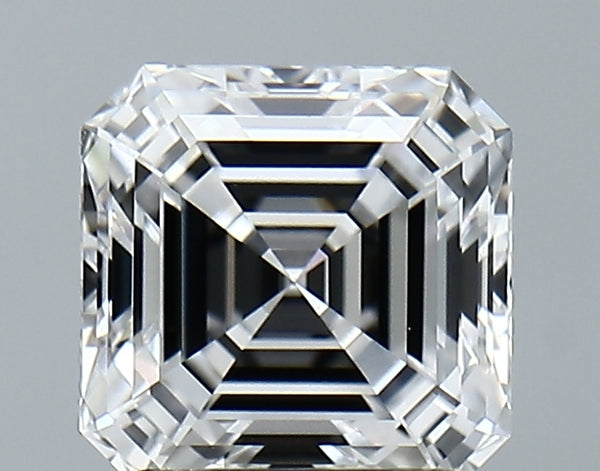 Lab-Grown 2.04 Carat Asscher Cut Diamond color D Clarity VS1 With GIA Certificate, precious stones, engagement diamonds