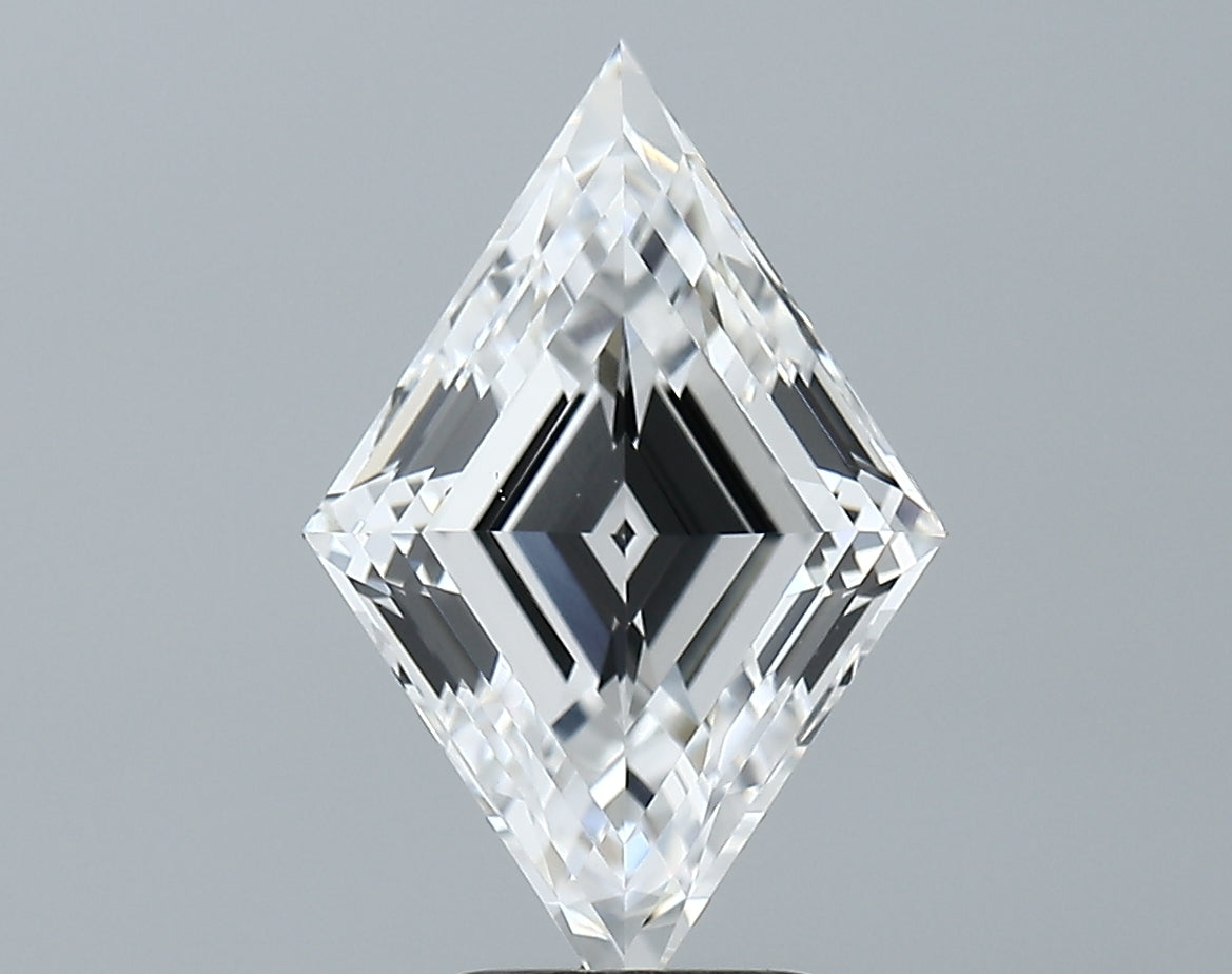 Lab-Grown 3.00 Carat Lozenge Step Cut Diamond color E Clarity VS1 With GIA Certificate, precious stones, engagement diamonds
