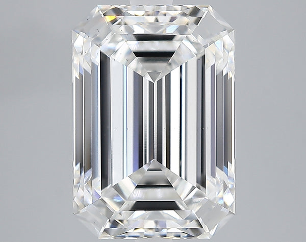 Lab-Grown 4.52 Carat Emerald Cut Diamond color E Clarity VS2, precious stones, engagement diamonds