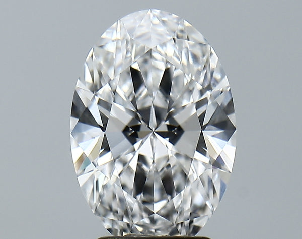 Lab-Grown 2.66 Carat Oval Shape Diamond color D Clarity VS1 With GIA Certificate, precious stones, engagement diamonds