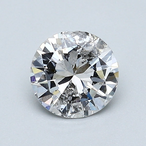 0.78 Carat Round Brilliant Natural Mined Diamond F Color I2 Clarity With GIA Certificate, natural diamonds, precious stones, engagement diamonds