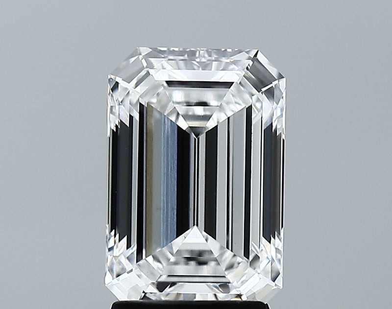 Lab-Grown 2.63 Carat Emerald Cut Diamond color D Clarity VS2 With GIA Certificate, precious stones, engagement diamonds