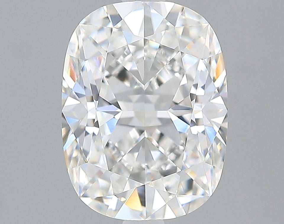Lab-Grown 2.30 Carat Cushion Brilliant Diamond color E Clarity VVS2, precious stones, engagement diamonds
