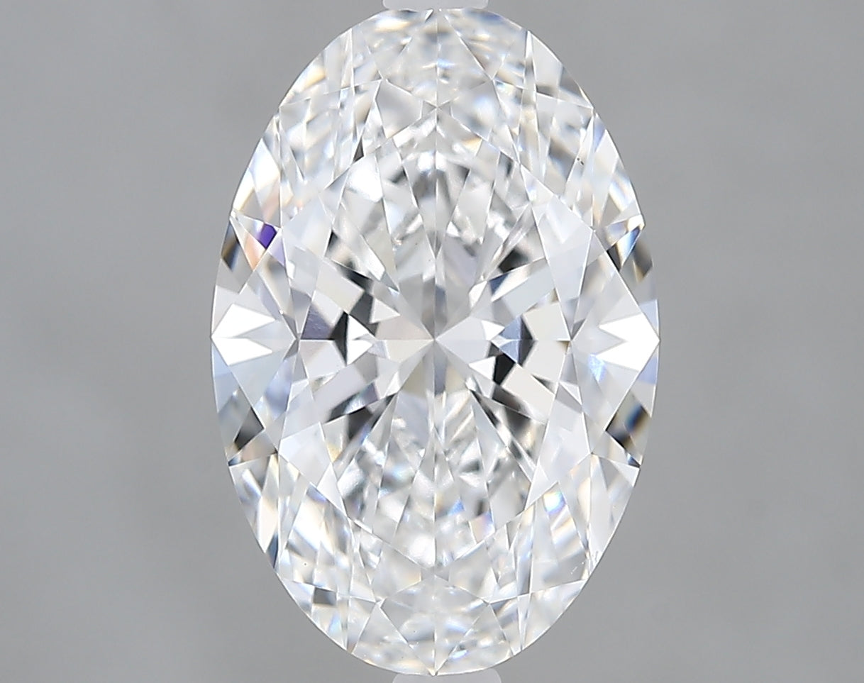 Lab-Grown 2.95 Carat Oval Shape Diamond color E Clarity VS1 With GIA Certificate, precious stones, engagement diamonds