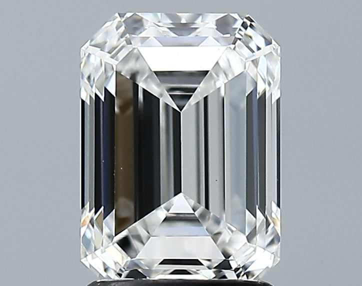 Lab-Grown 2.04 Carat Emerald Cut Diamond color E Clarity VS1, precious stones, engagement diamonds