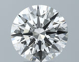 Lab-Grown 3.60 Carat Round Brilliant Diamond color G Clarity VVS2 With GIA Certificate, precious stones, engagement diamonds