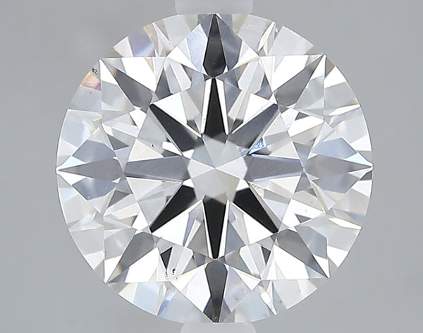 Lab-Grown 2.90 Carat Round Brilliant Diamond color E Clarity VS2 With GIA Certificate, precious stones, engagement diamonds