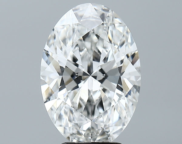 Lab-Grown 3.86 Carat Oval Shape Diamond color E Clarity VS1, precious stones, engagement diamonds