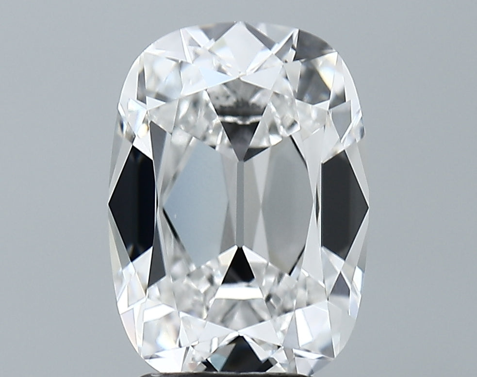Lab-Grown 3.68 Carat Antique Cushion Cut Diamond color E Clarity VVS2 With GIA Certificate, precious stones, engagement diamonds