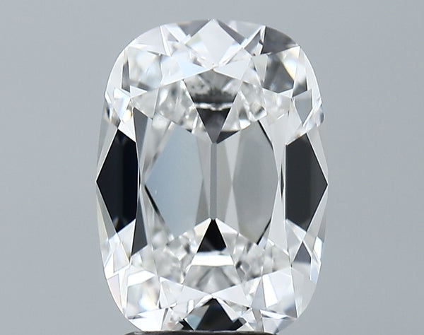 Lab-Grown 3.68 Carat Antique Cushion Cut Diamond color E Clarity VVS2 With GIA Certificate, precious stones, engagement diamonds