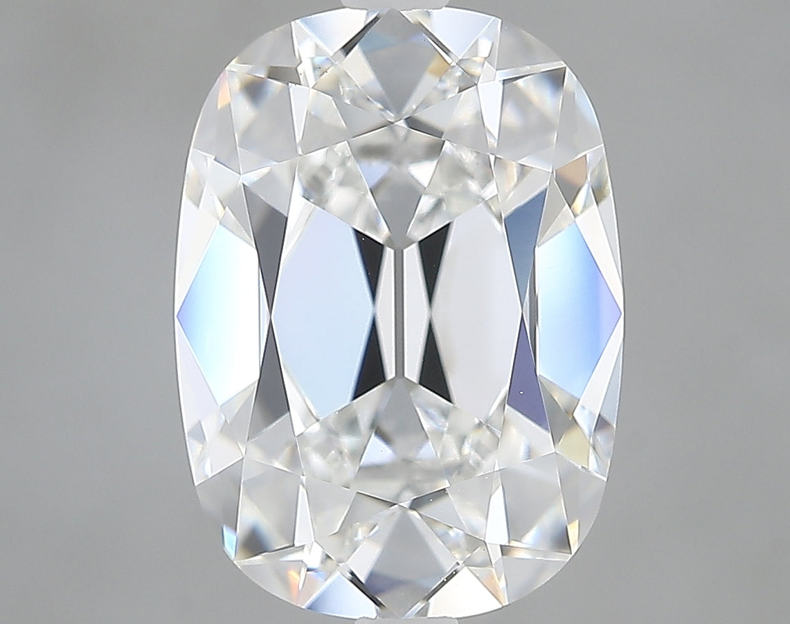 Lab-Grown 3.81 Carat Antique Cushion Cut Diamond color E Clarity VS1, precious stones, engagement diamonds